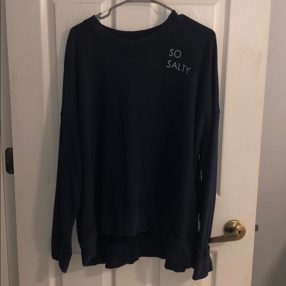 Aerie “so salty” beach sweater